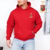 Kappa Sigma World Famous Greek Patch Hoodie – Red(Red)