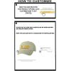 Personalized Kappa Delta Phi Greek Line Hat(Tan)