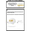 Personalized Kappa Delta Phi Greek Line Hat(White)