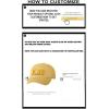 Personalized Kappa Delta Phi Greek Line Hat(Yellow)
