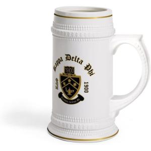 Greekgear Kappa Delta Phi Collectors Crest & Year Ceramic Stein Tankard