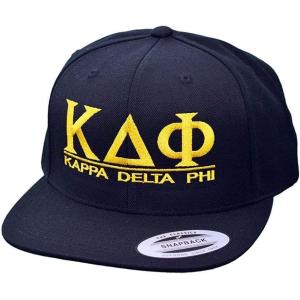 Kappa Delta Phi Flatbill Snapback Hats Original(Blue)