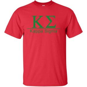Kappa Sigma Bar Tee(Red)