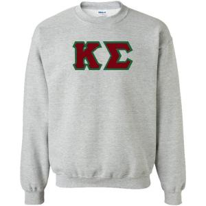 Kappa Sigma Lettered Crewneck(Sports Grey)