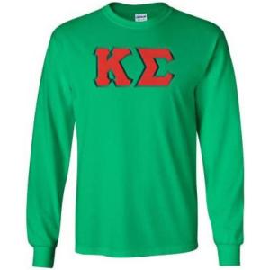 Kappa Sigma Lettered Long Sleeve(Kelly Green)