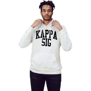 Kappa Sigma Nickname Hooded Sweatshirt(White)