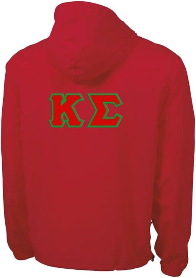 imageKappa Sigma Tackle Twill Lettered Pack N Go PulloverRed