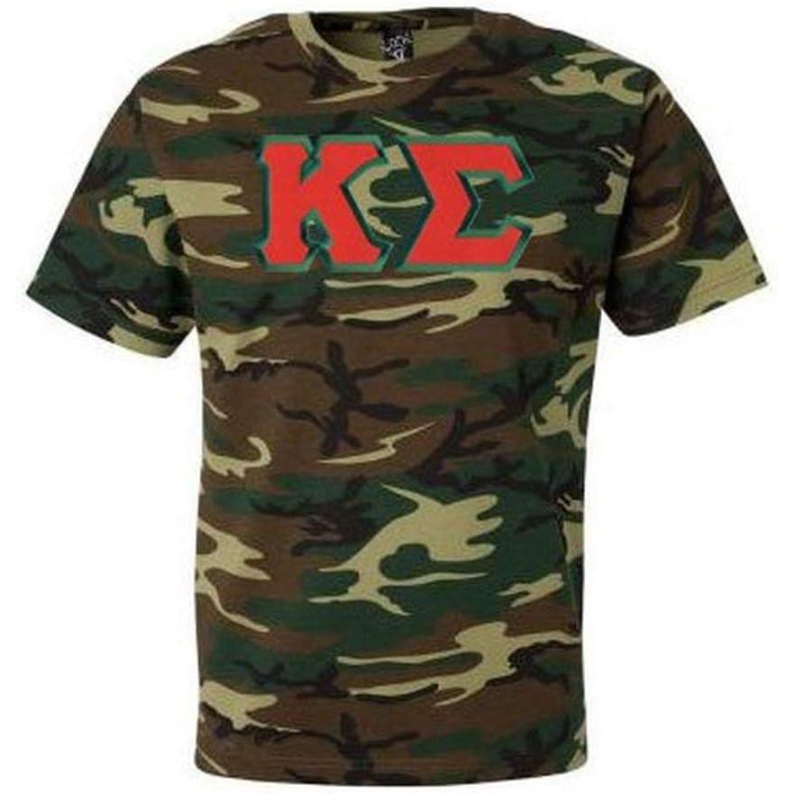 imageKappa Sigma Lettered Camouflage TShirtCamouflage