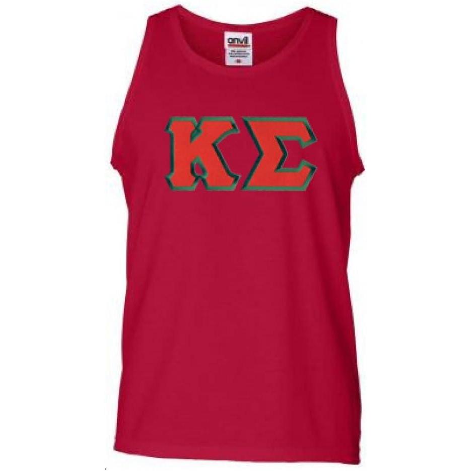 imageKappa Sigma Lettered Tank TopRed