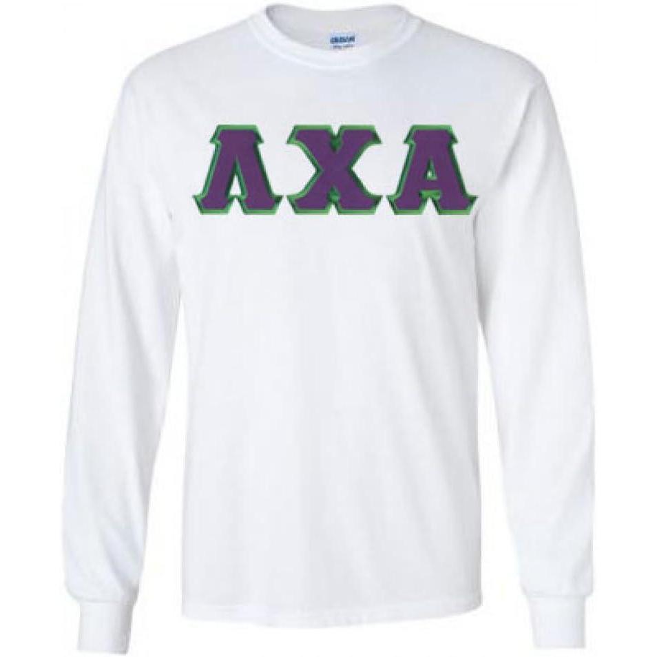 imageLambda Chi Alpha Lettered Long SleeveWhite