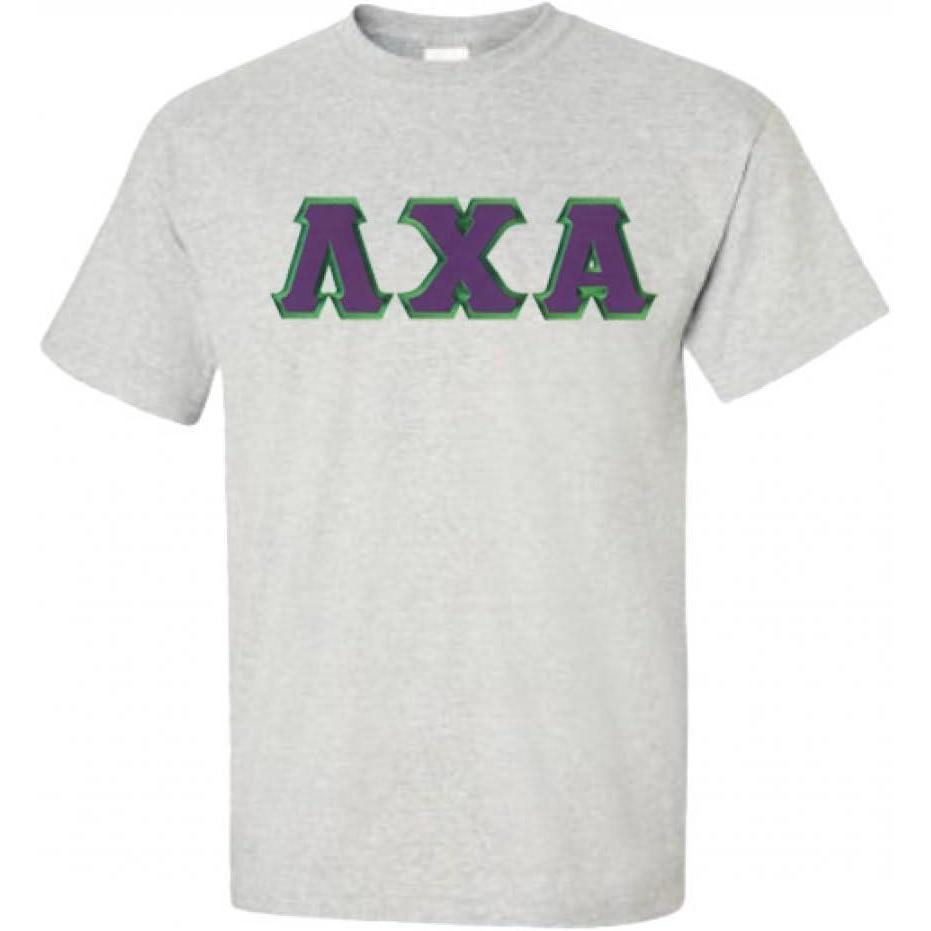 imageLambda Chi Alpha Lettered TShirtIce Grey