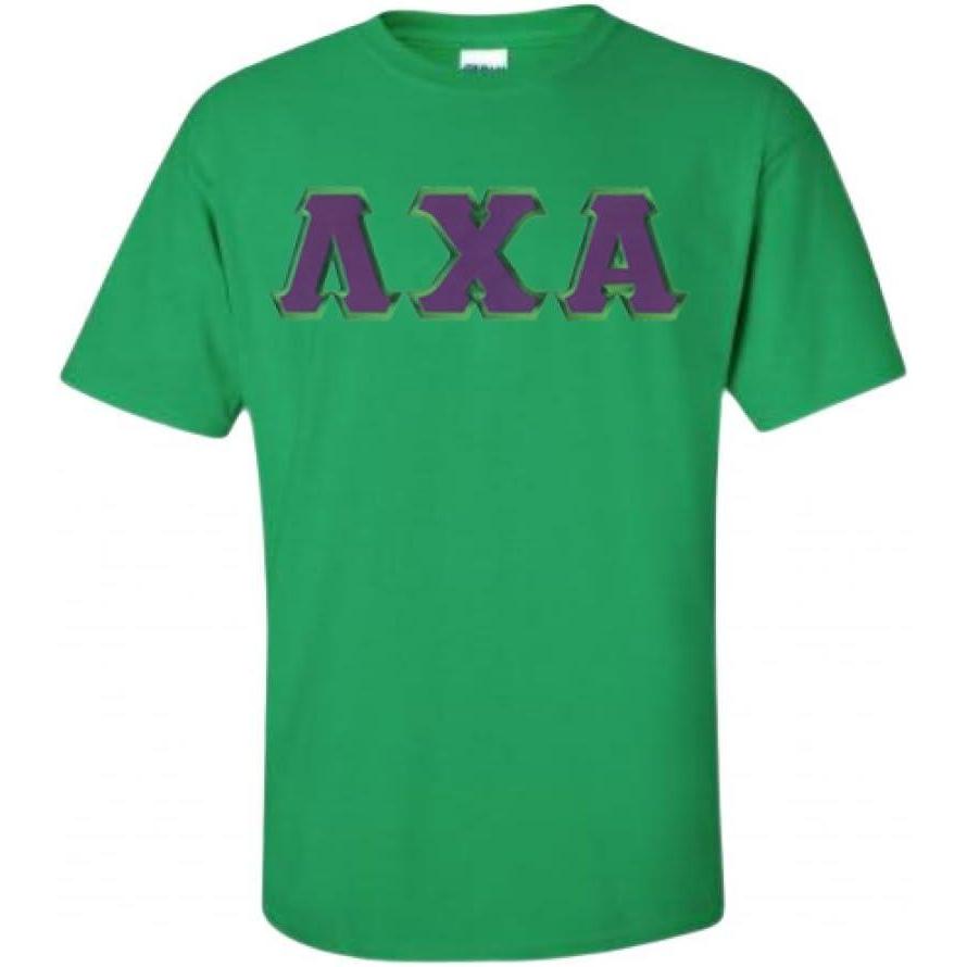 imageLambda Chi Alpha Lettered TShirtIrish Green