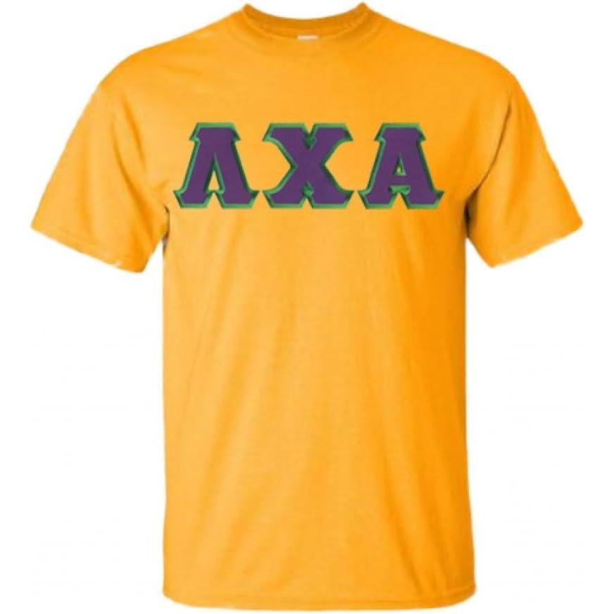 imageLambda Chi Alpha Lettered TShirtYellow