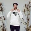 Greekgear Lambda Chi Alpha Nickname Hooded Sweatshirt(White)