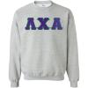 Greekgear Lambda Chi Alpha Lettered Crewneck(Sports Grey)