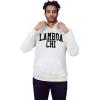 Greekgear Lambda Chi Alpha Nickname Hooded Sweatshirt(White)