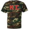 Kappa Sigma Lettered Camouflage T-Shirt(Camouflage)