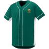 Lambda Chi Alpha Fraternity Crest Slugger Baseball Jersey(Dark Green/White)