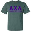 Lambda Chi Alpha Greek Heavyweight T-Shirt(Emerald)