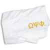 Omega Psi Phi Towel – 35 in. by 60 in. White
