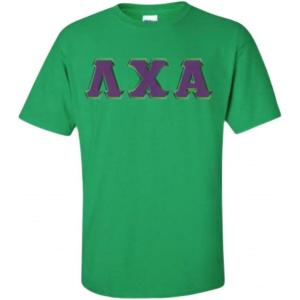 Lambda Chi Alpha Lettered T-Shirt(Irish Green)