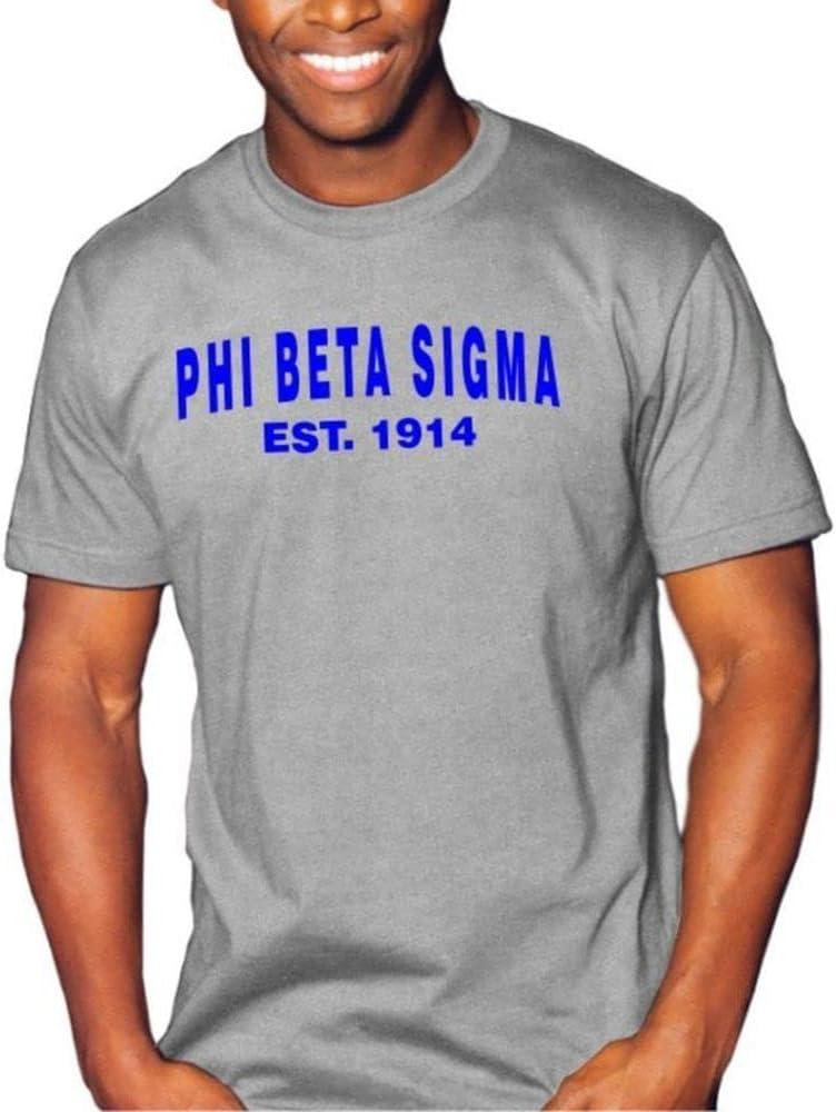 imagePhi Beta Sigma Est TeeCharcoal Grey