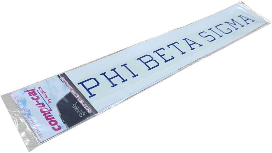imagePhi Beta Sigma Long Window Sticker
