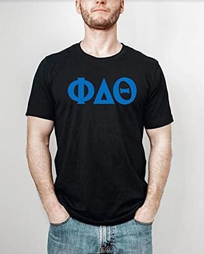 imagePhi Delta Theta Letter TeeBlack
