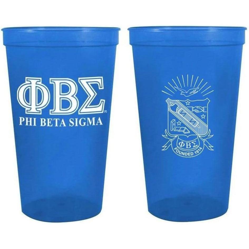 imageGreekgear Phi Beta Sigma Big Crest Stadium Cup