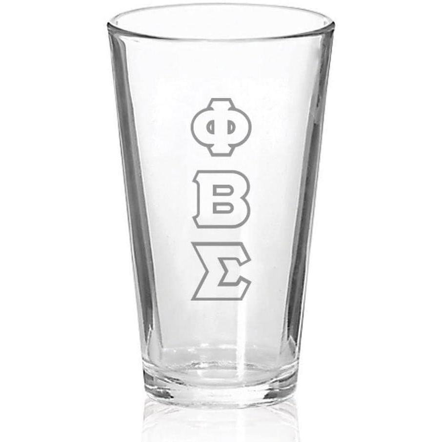 imageGreekgear Phi Beta Sigma Big Letter Mixing Glass
