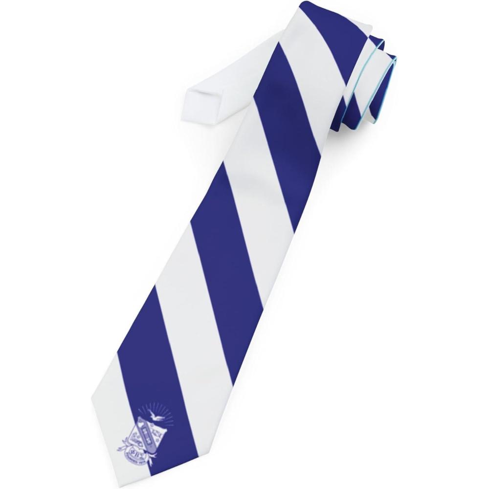 imageGreekgear Phi Beta Sigma Striped Necktie