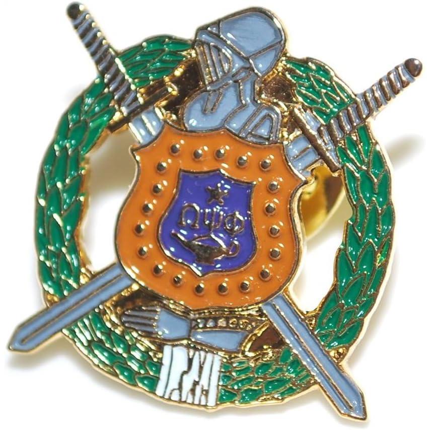 imageOmega Psi Phi 3D Color Shield Pins