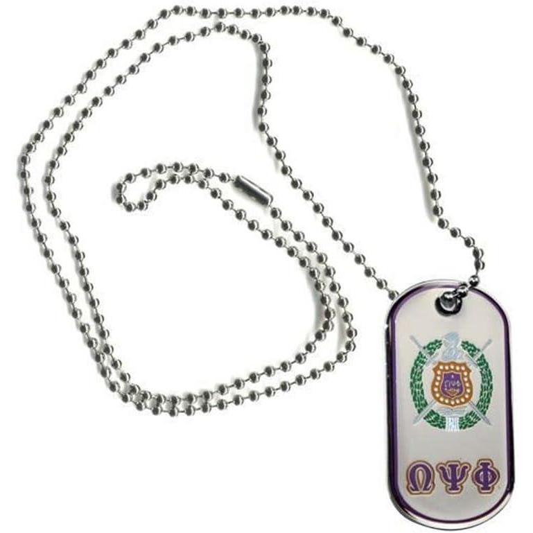 imageOmega Psi Phi Reversible Dog Tags