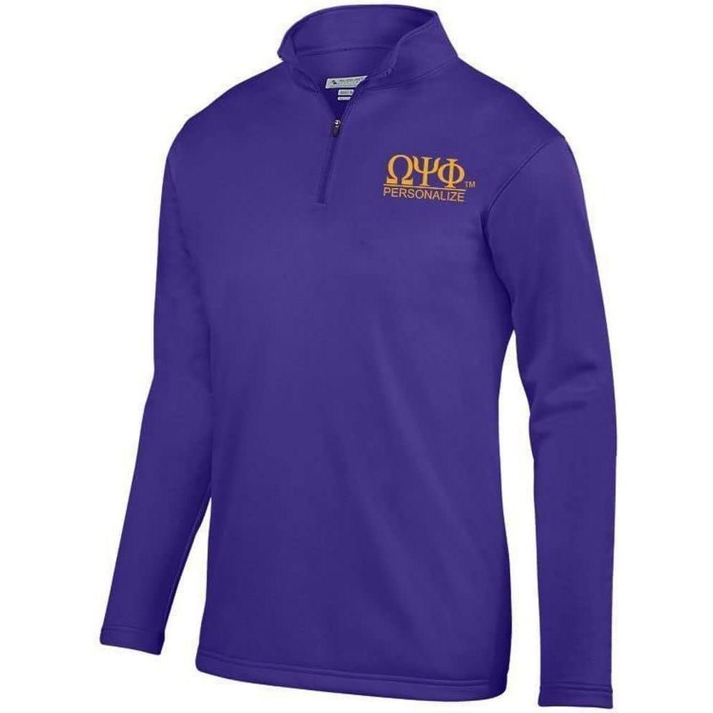 imageOmega Psi Phi World Famous Wicking Fleece PulloverPurple