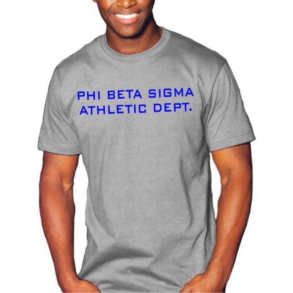 imagePhi Beta Sigma Ath DeptTeeCharcoal Grey