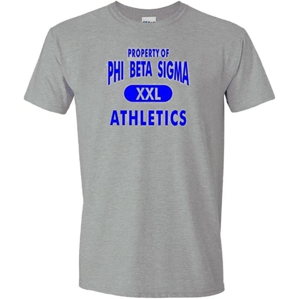 imagePhi Beta Sigma Athletic TeeCharcoal Grey