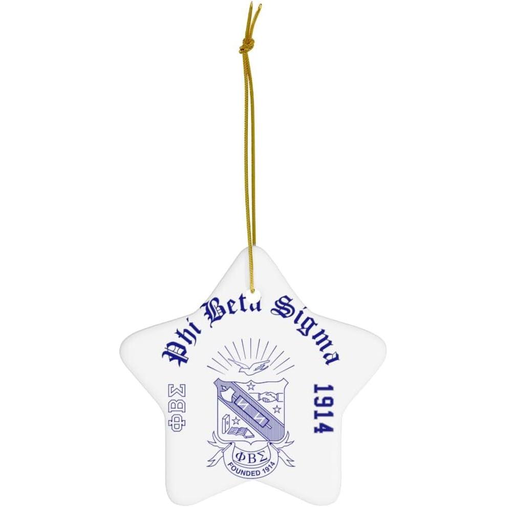 imagePhi Beta Sigma Ceramic Ornaments CircleStar
