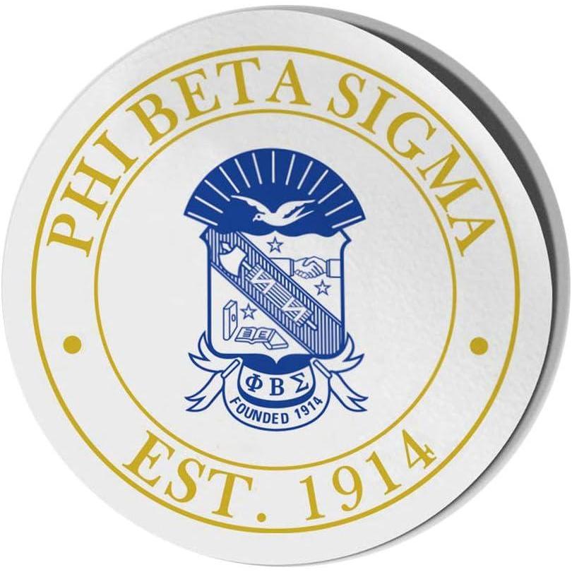 imagePhi Beta Sigma Circle Crest Shield Decal
