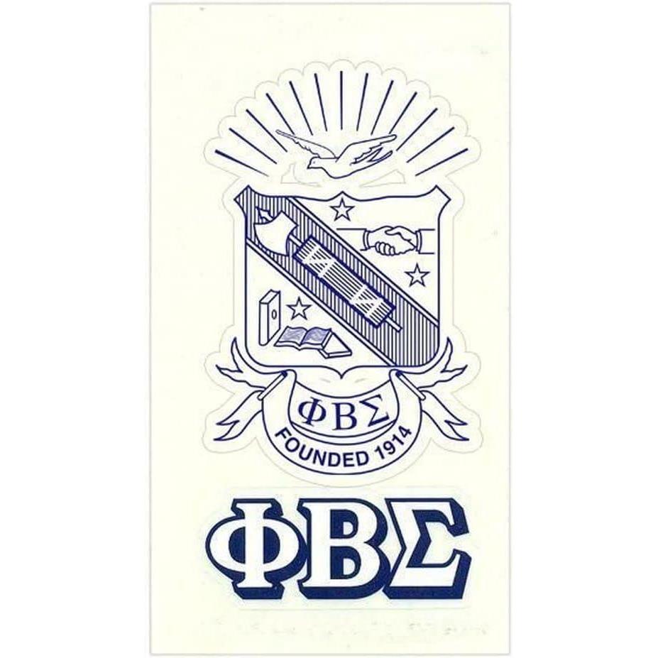 imagePhi Beta Sigma Crest Shield Decal
