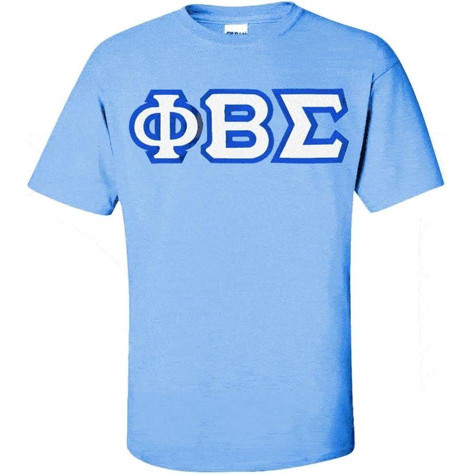 imagePhi Beta Sigma Custom Twill Short Sleeve TShirtSky Blue