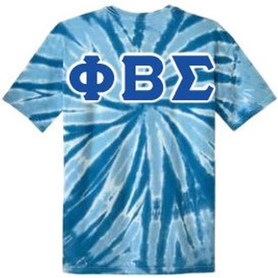 imagePhi Beta Sigma Essential TieDye Lettered TeeRoyal Blue