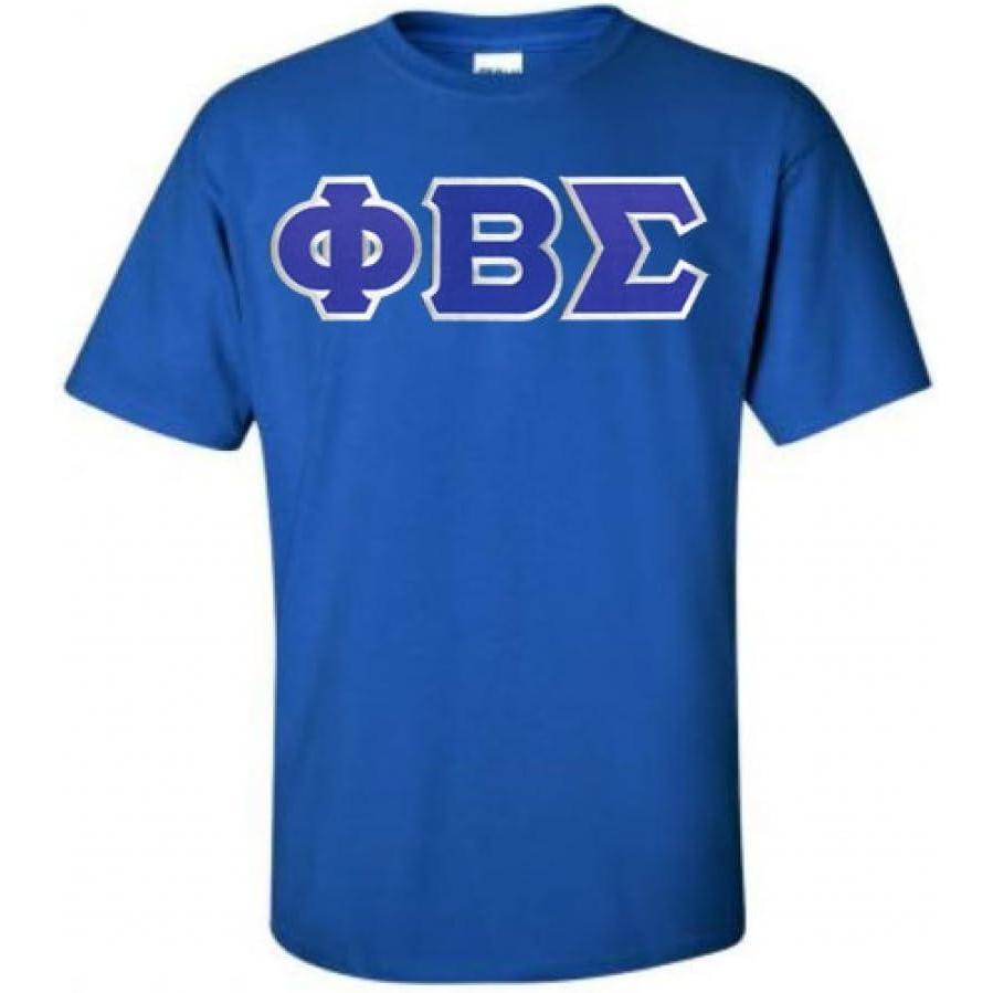 imagePhi Beta Sigma Lettered TShirtRoyal Blue