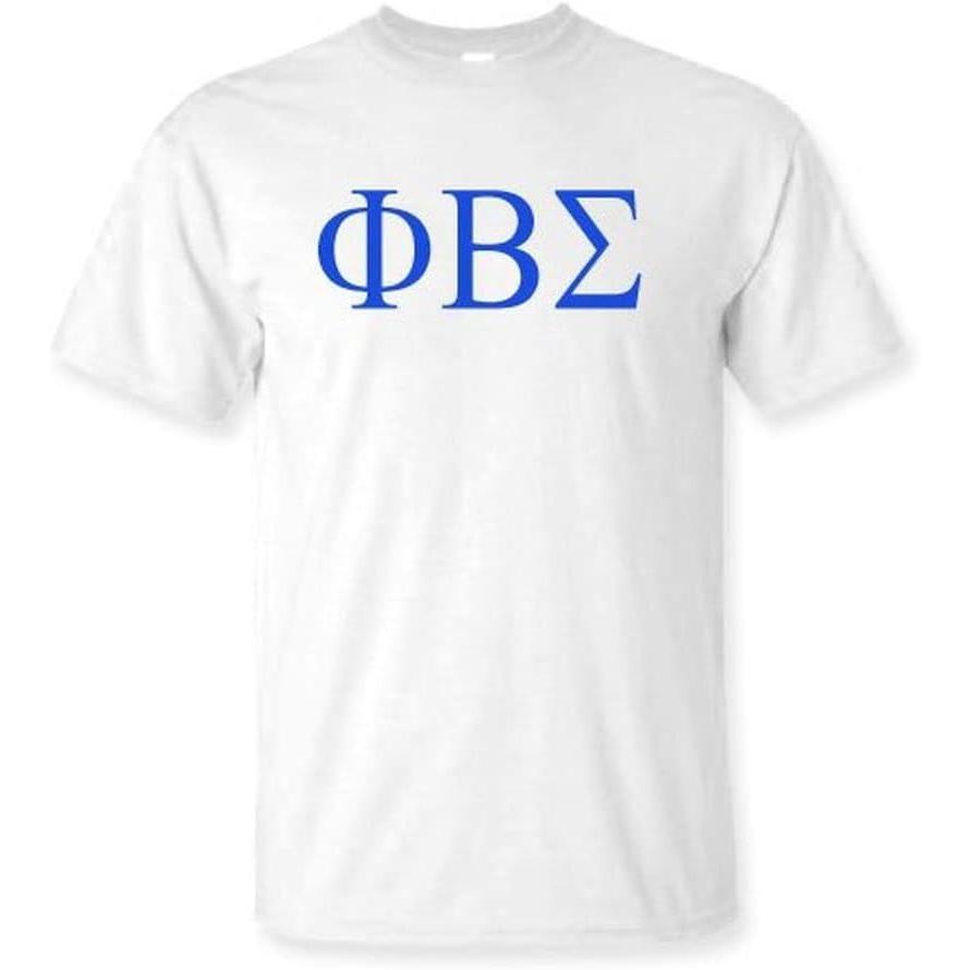 imagePhi Beta Sigma Lettered TeeWhite