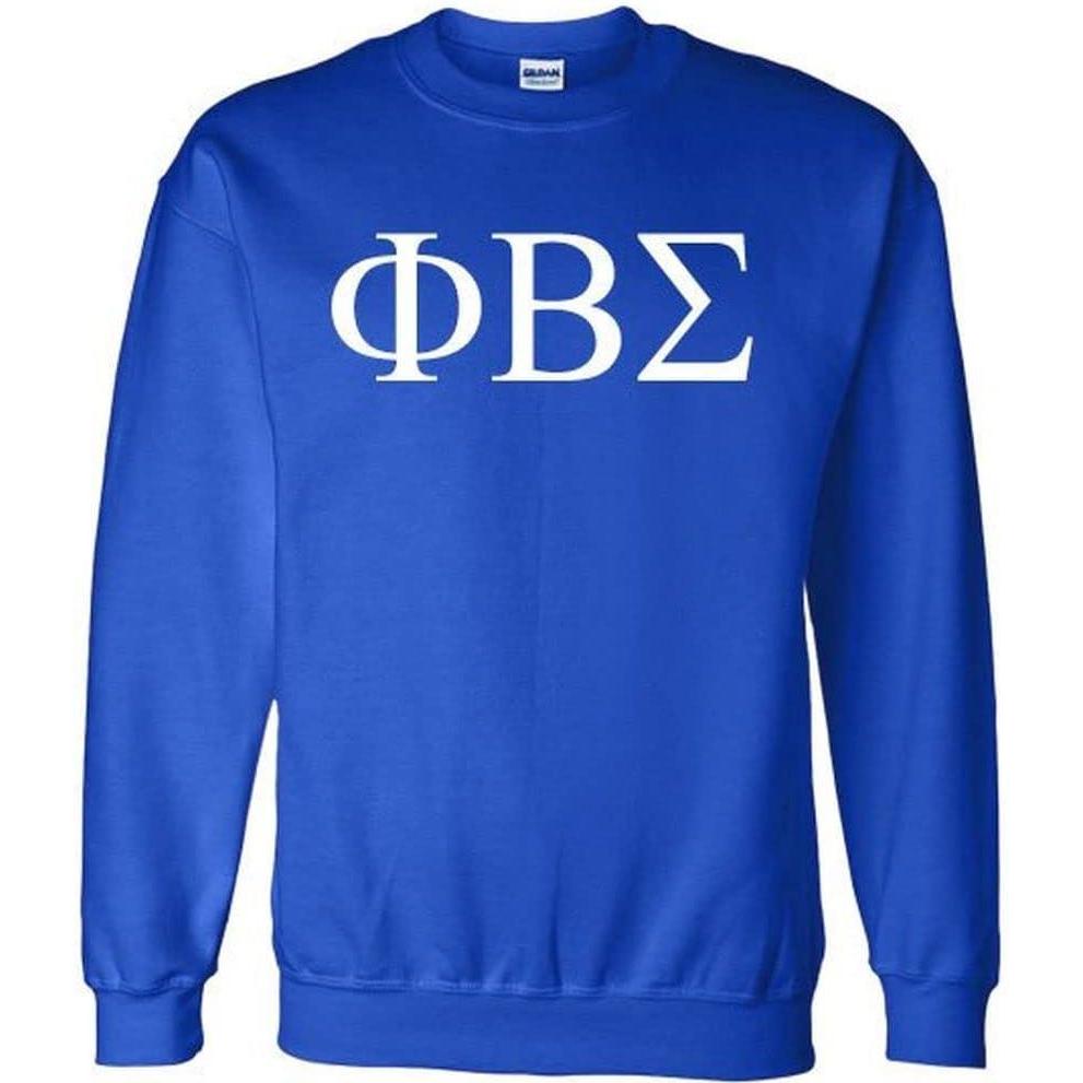 imagePhi Beta Sigma Lettered World Famous Greek CrewneckRoyal Blue