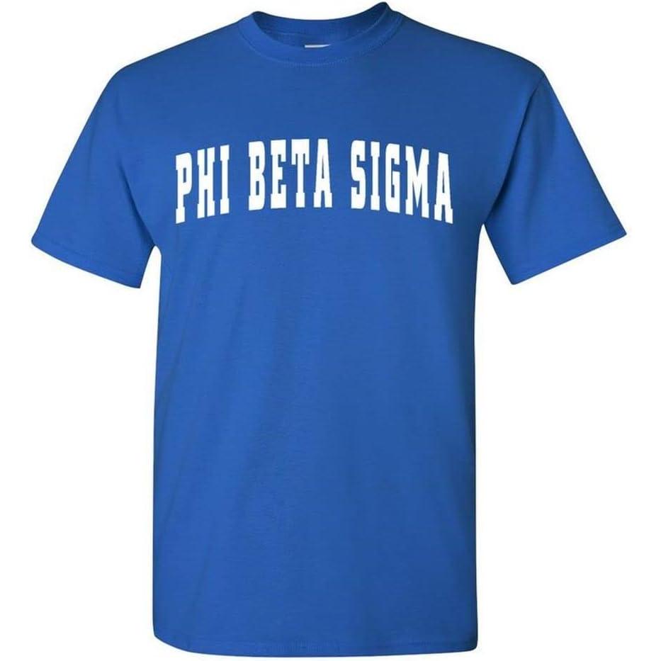 imagePhi Beta Sigma Letterman TeeRoyal Blue