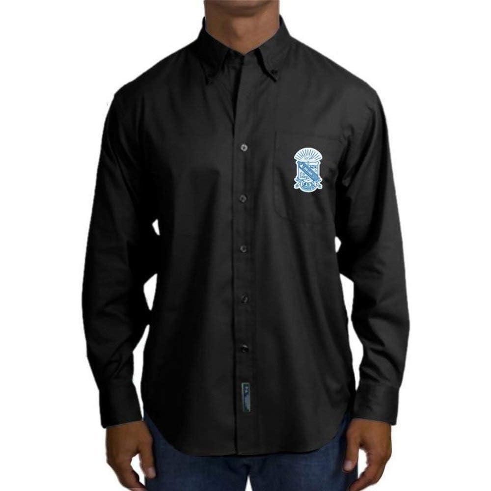 imagePhi Beta Sigma Long Sleeve OxfordBlackLight Stone