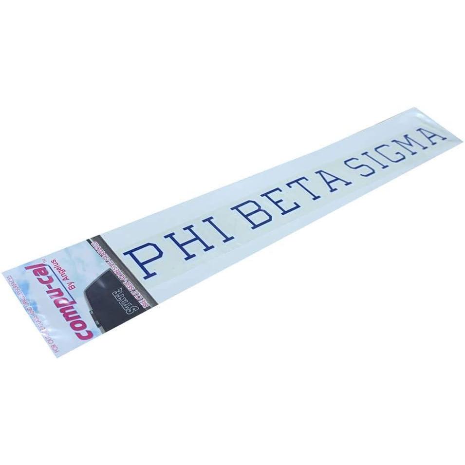 imagePhi Beta Sigma Long Window Sticker