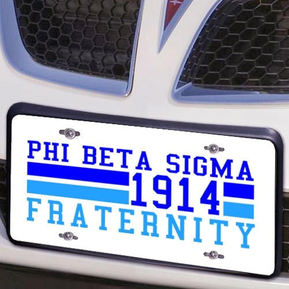 imagePhi Beta Sigma Year License Plate