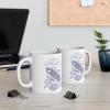 Greekgear Phi Beta Sigma Crest Ceramic Coffee Cup, 11oz