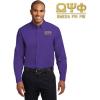 Omega Psi Phi Greek Letter Oxford(Purple/Light Stone)